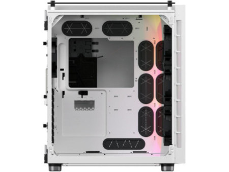 Gabinete Gamer Corsair Crystal 280x, Mini Tower, Sem Fan, Vidro Temperado, Black, Sem Fonte, CC-9011134-WW