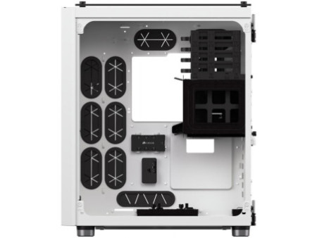 Gabinete Gamer Corsair Crystal 280x, Mini Tower, Sem Fan, Vidro Temperado, Black, Sem Fonte, CC-9011134-WW