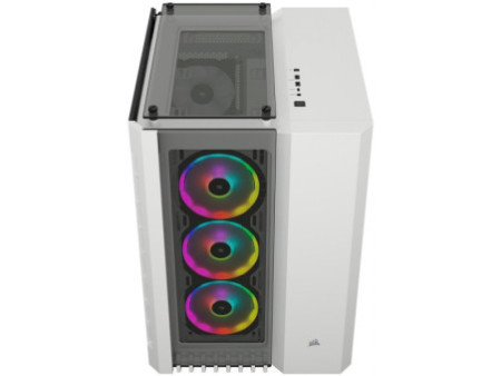 Gabinete Gamer Corsair Crystal 280x, Mini Tower, Sem Fan, Vidro Temperado, Black, Sem Fonte, CC-9011134-WW