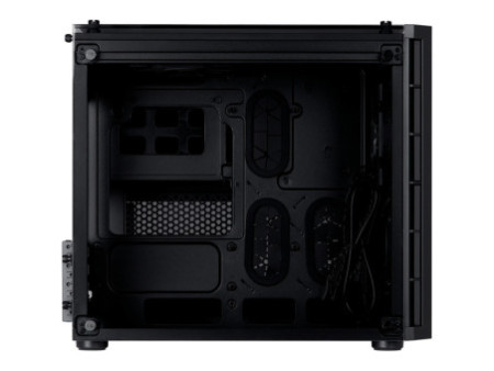Gabinete Gamer Corsair iCue 465X, Mid Tower, Com 3 Fans, Vidro Temperado, Black, Sem Fonte, CC-9011188-WW