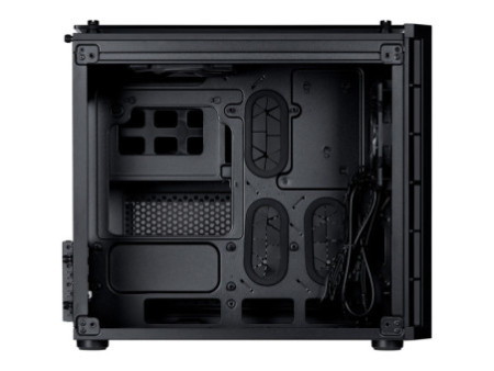 Gabinete Gamer Corsair iCue 465X, Mid Tower, Com 3 Fans, Vidro Temperado, Black, Sem Fonte, CC-9011188-WW