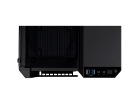 Gabinete Gamer Corsair iCue 465X, Mid Tower, Com 3 Fans, Vidro Temperado, Black, Sem Fonte, CC-9011188-WW