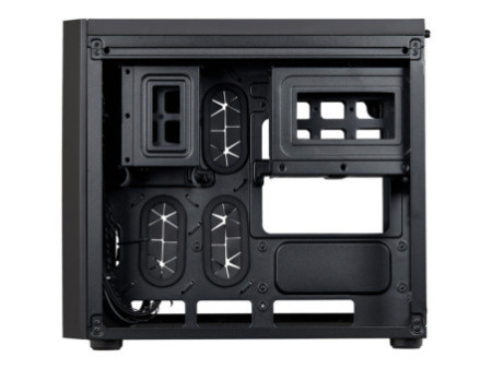 Gabinete Gamer Corsair iCue 465X, Mid Tower, Com 3 Fans, Vidro Temperado, Black, Sem Fonte, CC-9011188-WW