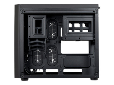 Gabinete Gamer Corsair iCue 465X, Mid Tower, Com 3 Fans, Vidro Temperado, Black, Sem Fonte, CC-9011188-WW