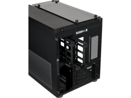 Gabinete Gamer Corsair iCue 465X, Mid Tower, Com 3 Fans, Vidro Temperado, Black, Sem Fonte, CC-9011188-WW