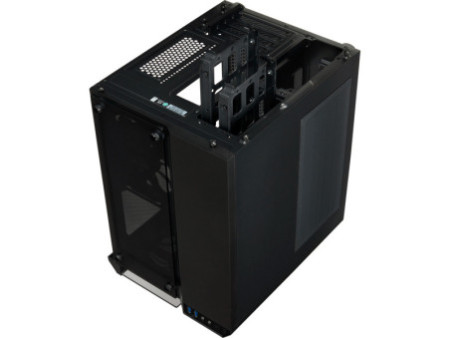 Gabinete Gamer Corsair iCue 465X, Mid Tower, Com 3 Fans, Vidro Temperado, Black, Sem Fonte, CC-9011188-WW