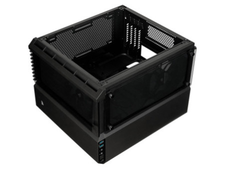 Gabinete Gamer Corsair iCue 465X, Mid Tower, Com 3 Fans, Vidro Temperado, Black, Sem Fonte, CC-9011188-WW