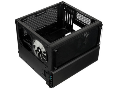 Gabinete Gamer Corsair iCue 465X, Mid Tower, Com 3 Fans, Vidro Temperado, Black, Sem Fonte, CC-9011188-WW