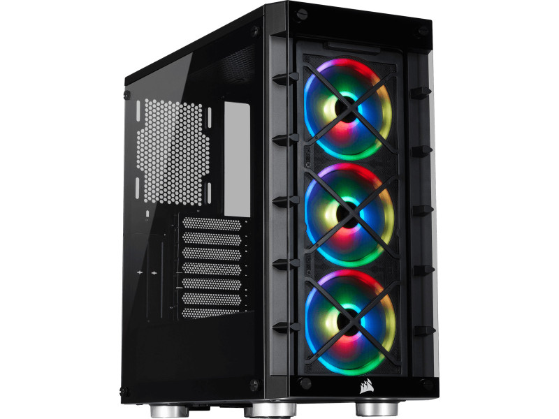 Gabinete Gamer Corsair Carbide Spec-Omega RGB, Mid Tower, Com 2 Fans, Vidro Temperado, White, Sem Fonte, CC-9011141-WW