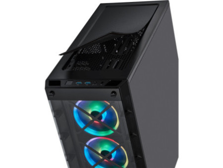 Gabinete Gamer Corsair Carbide Spec-Omega RGB, Mid Tower, Com 2 Fans, Vidro Temperado, White, Sem Fonte, CC-9011141-WW