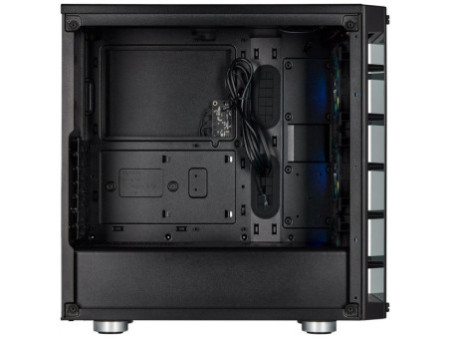 Gabinete Gamer Corsair Carbide Spec-Omega RGB, Mid Tower, Com 2 Fans, Vidro Temperado, White, Sem Fonte, CC-9011141-WW