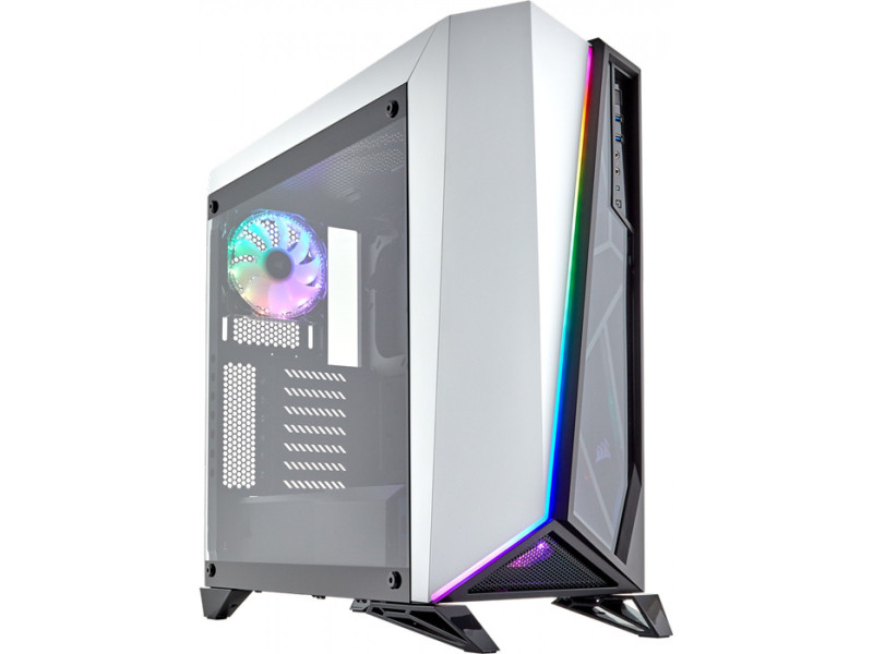 Gabinete Gamer Corsair, Carbide Spec Delta RGB, Mid Tower, Vidro Temperado, Black, Sem Fonte, Com 3 Fans, CC-9011166-WW