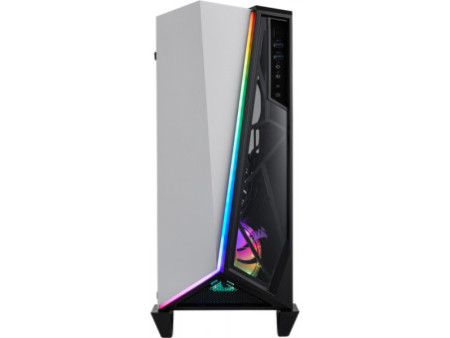 Gabinete Gamer Corsair, Carbide Spec Delta RGB, Mid Tower, Vidro Temperado, Black, Sem Fonte, Com 3 Fans, CC-9011166-WW