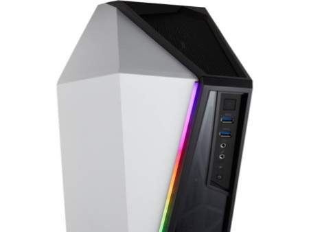 Gabinete Gamer Corsair, Carbide Spec Delta RGB, Mid Tower, Vidro Temperado, Black, Sem Fonte, Com 3 Fans, CC-9011166-WW