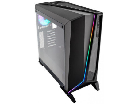 Gabinete Gamer Corsair, Carbide SPEC-06 RGB, Mid Tower, Vidro temperado, White, Sem Fonte, Com 2 Fans, CC-9011147-WW