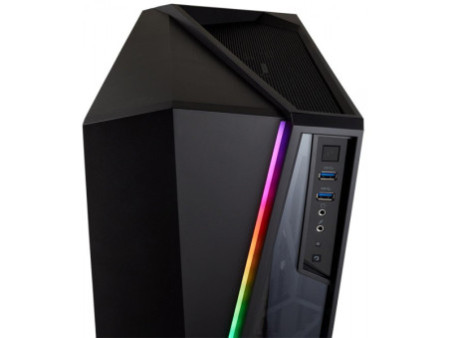 Gabinete Gamer Corsair, Carbide SPEC-06 RGB, Mid Tower, Vidro temperado, White, Sem Fonte, Com 2 Fans, CC-9011147-WW