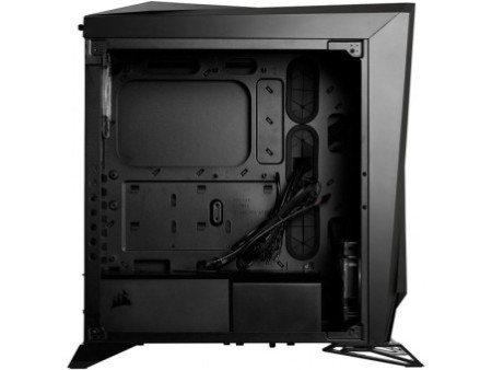 Gabinete Gamer Corsair, Carbide SPEC-06 RGB, Mid Tower, Vidro temperado, White, Sem Fonte, Com 2 Fans, CC-9011147-WW