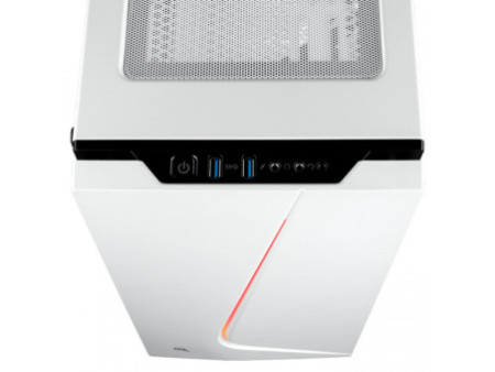 Gabinete Gamer Corsair, Carbide SPEC-06 RGB, Mid Tower, Vidro temperado, Black, Sem Fonte, Com 2 Fans, CC-9011146-WW