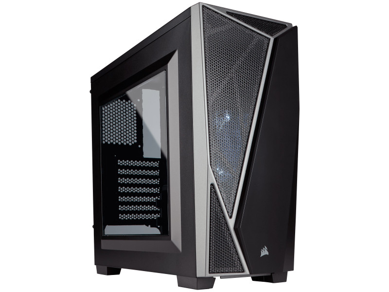 Gabinete Gamer Corsair Carbide SPEC-04, Mid Tower, Com 1 Fan, Lateral em Acrílico, Black-Red, Sem Fonte, CC-9011107-WW Gabinete Gamer Corsair Carbide SPEC-04, Mid Tower, Com 1 Fan, Lateral em Acrílico, Black-Red, Sem Fonte, CC-9011107-WW