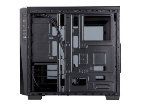 Gabinete Gamer Corsair Carbide SPEC-04, Mid Tower, Com 1 Fan, Lateral em Acrílico, Black-Red, Sem Fonte, CC-9011107-WW