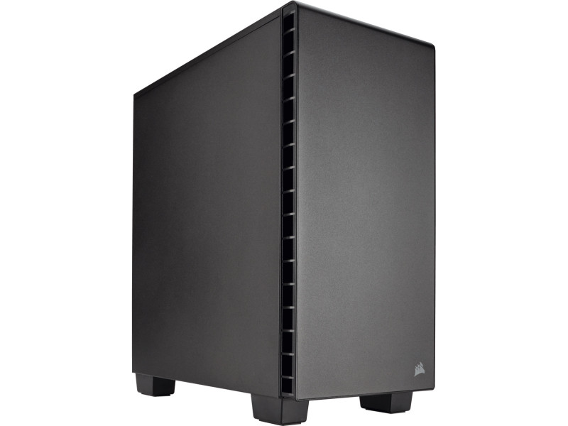 Gabinete Gamer Corsair Crystal 460X, Mid Tower, Com 2 Fans, Vidro Temperado, Black Sem Fonte, CC-9011099-WW
