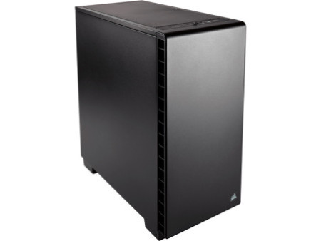 Gabinete Gamer Corsair Crystal 460X, Mid Tower, Com 2 Fans, Vidro Temperado, Black Sem Fonte, CC-9011099-WW
