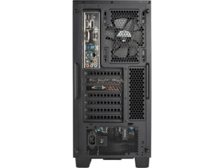 Gabinete Gamer Corsair Crystal 460X, Mid Tower, Com 2 Fans, Vidro Temperado, Black Sem Fonte, CC-9011099-WW