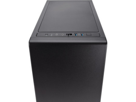 Gabinete Gamer Corsair Crystal 460X, Mid Tower, Com 2 Fans, Vidro Temperado, Black Sem Fonte, CC-9011099-WW