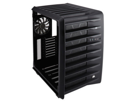 Gabinete Gamer Corsair, Crystal 570X RGB, Mid Tower, Vidro Temperado, Black, Sem Fonte, Com 3 Fans, CC-9011098-WW