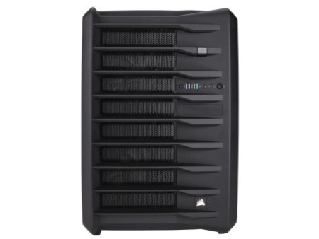 Gabinete Gamer Corsair, Crystal 570X RGB, Mid Tower, Vidro Temperado, Black, Sem Fonte, Com 3 Fans, CC-9011098-WW