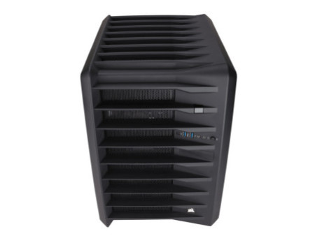 Gabinete Gamer Corsair, Crystal 570X RGB, Mid Tower, Vidro Temperado, Black, Sem Fonte, Com 3 Fans, CC-9011098-WW
