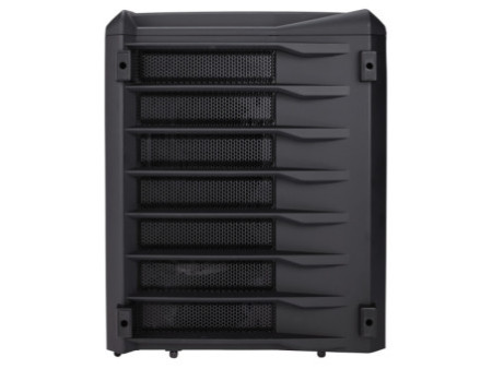 Gabinete Gamer Corsair, Crystal 570X RGB, Mid Tower, Vidro Temperado, Black, Sem Fonte, Com 3 Fans, CC-9011098-WW