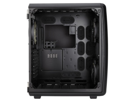 Gabinete Gamer Corsair, Crystal 570X RGB, Mid Tower, Vidro Temperado, Black, Sem Fonte, Com 3 Fans, CC-9011098-WW