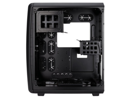 Gabinete Gamer Corsair, Crystal 570X RGB, Mid Tower, Vidro Temperado, Black, Sem Fonte, Com 3 Fans, CC-9011098-WW