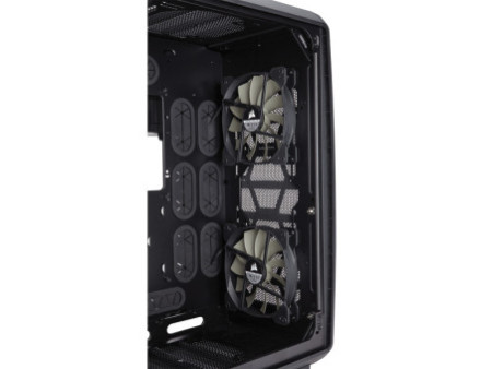 Gabinete Gamer Corsair, Crystal 570X RGB, Mid Tower, Vidro Temperado, Black, Sem Fonte, Com 3 Fans, CC-9011098-WW