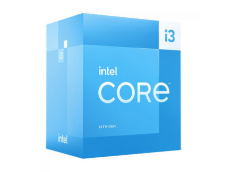 Processador Intel Core i3 13100 3.4GHz (4.5GHz Turbo), 13ª Geração, 4-Cores 8-Threads, LGA 1700, BX8071513100