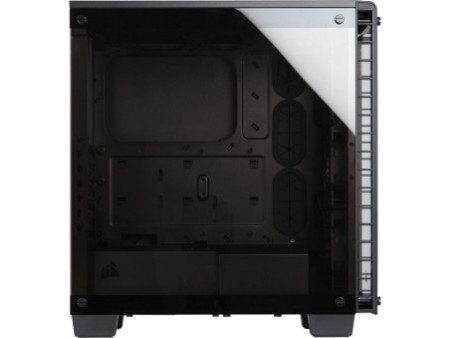 Gabinete Gamer Corsair Carbide Clear 400C, Mid Tower, Com 2 Fans, Lateral em Acrílico, Black Sem Fonte, CC-9011081-WW