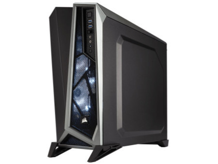 Gabinete Gamer Corsair Carbide Spec Alpha, Mid Tower, Com 3 Fans, Lateral em Acrílico, Black-Red, Sem Fonte, CC-9011085-WW