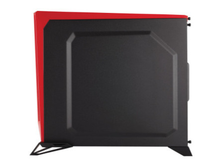 Gabinete Gamer Corsair, Carbide 100R, Mid Tower, Acrílico, Black, Sem Fonte, Com 1 Fan