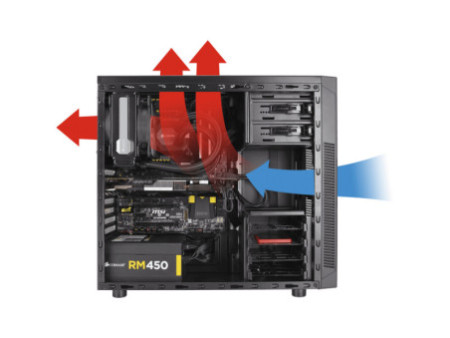 Gabinete Gamer Corsair Carbide Air 240, Mid Tower, Com 3 Fans, Lateral em Acrílico, White, Sem Fonte, CC-9011069-WW