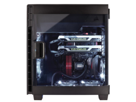 Gabinete Gamer Corsair Carbide Quiet 600Q Inverse, Full Tower, Com 3 Fans, Black, Sem Fonte, CC-9011080-WW