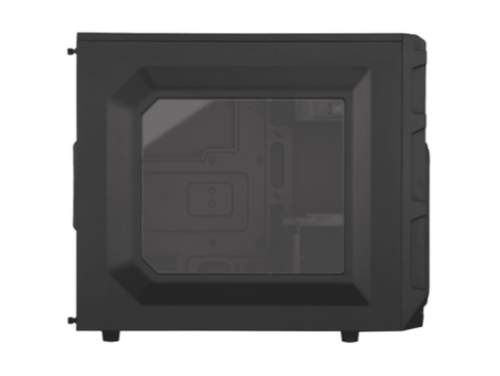 Gabinete Gamer Corsair Carbide SPEC-02 Led Red, Mid Tower, Com 2 Fans, Lateral em Acrílico, Black, Sem Fonte, CC-9011051-WW