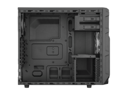 Gabinete Gamer Corsair Carbide SPEC-02 Led Red, Mid Tower, Com 2 Fans, Lateral em Acrílico, Black, Sem Fonte, CC-9011051-WW