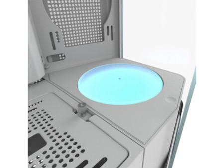 Gabinete Gamer Cougar MX220 RGB, Mid Tower, Vidro Temperado, ATX, Com 4 Fans, Branco, 382AC80.0002