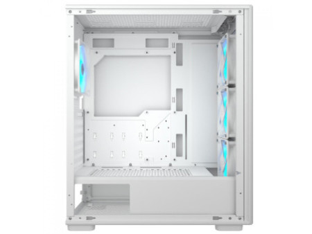 Gabinete Gamer Cougar MX600 RGB White, Full Tower, Vidro Temperado, EATX, Com 4 Fans, Branco, 3857C90.0002