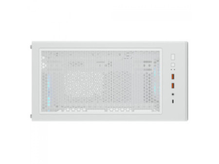 Gabinete Gamer Cougar MX600 RGB White, Full Tower, Vidro Temperado, EATX, Com 4 Fans, Branco, 3857C90.0002
