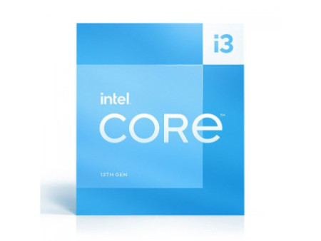 Processador Intel Core i3 13100 3.4GHz (4.5GHz Turbo), 13ª Geração, 4-Cores 8-Threads, LGA 1700, BX8071513100