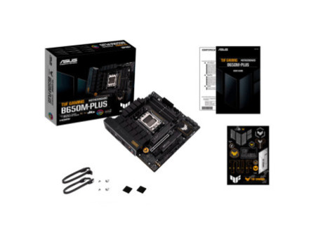 Placa Mãe Asus TUF Gaming B650M-PLUS, Chipset B650, AMD AM5, mATX, DDR5, 90MB1BG0-C1BAY0