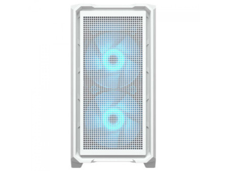 Gabinete Gamer Cougar MX600 Mini RGB, Mini Tower, Vidro Temperado, MATX, Com 3 Fans, Preto, 385GC90.0001