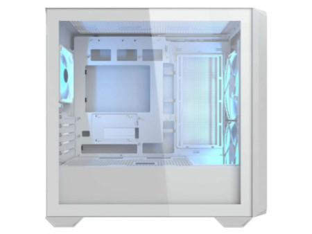 Gabinete Gamer Cougar MX600 Mini RGB, Mini Tower, Vidro Temperado, MATX, Com 3 Fans, Preto, 385GC90.0001